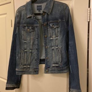 Distressed Denim Jacket
